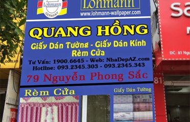 Giấy Dán Tường Quang Hồng Hà Nội