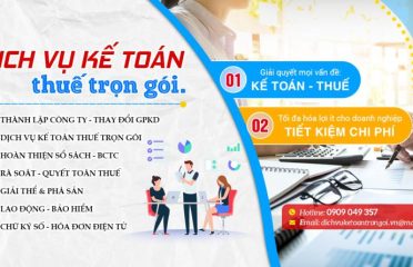 Dịch vụ kế toán TPHCM