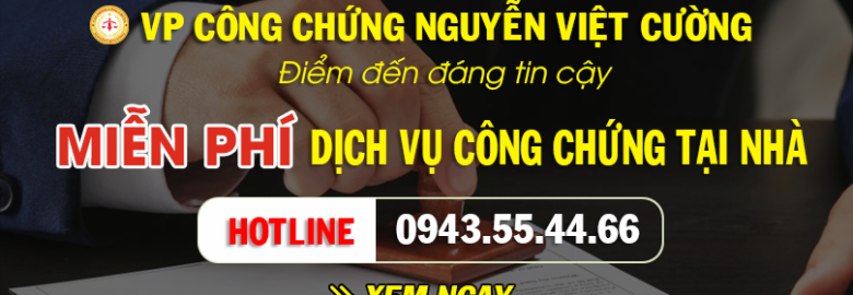 Văn phòng Công chứng Nguyễn Việt Cường