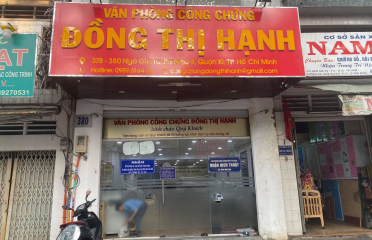 Văn phòng Công Chứng Đồng Thị Hạnh