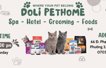 Doli Pet Home – Đồ ăn thú cưng, Hotel & Spa