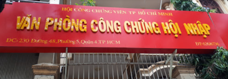 Văn phòng công chứng Hội Nhập