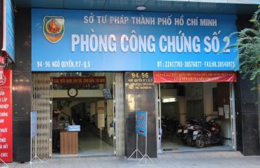 Phòng Công chứng số 2 Thành phố Hồ Chí Minh