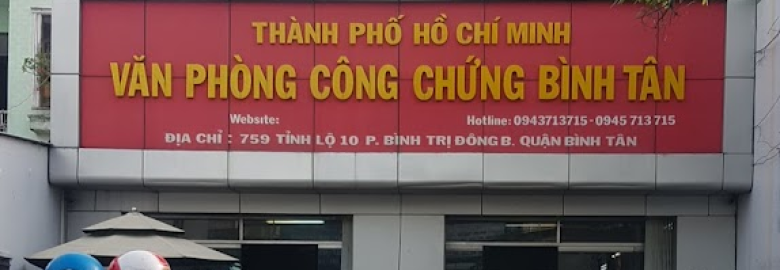 Văn phòng công chứng Bình Tân