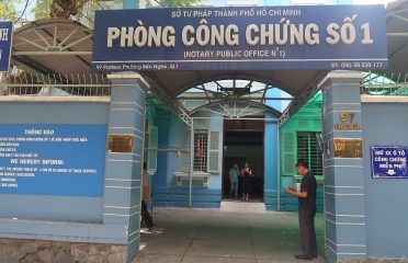 Phòng Công chứng số 1 Thành phố Hồ Chí Minh