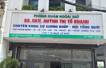 Phòng khám Cơ Xương Khớp – Nội Tổng Quát BS Tố Khanh