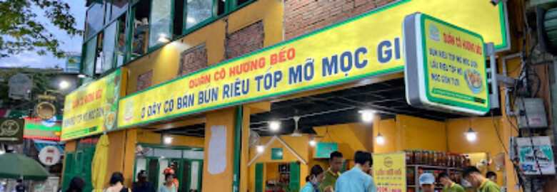 Bún Riêu Cô Hương Béo