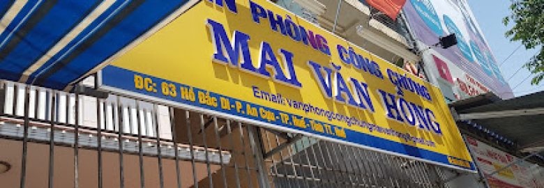 Văn Phòng Công Chứng Mai Văn Hồng