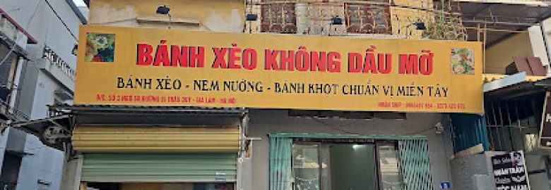 Bánh xèo không dầu mỡ – Bếp An Nhiên