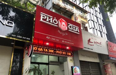 Phở Gia – Phở gà ta ngon sạch – 42 phố Láng Hạ, quận Đống Đa, Hà Nội