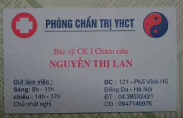 Phòng Chẩn Trị YHCT Bs NguyễnThịLan