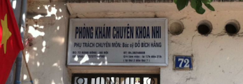 Phòng Khám Chuyên Khoa Nhi – Bs Đỗ Bích Hằng