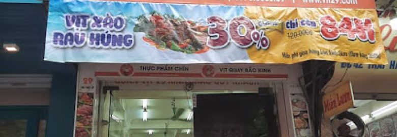 Quán Vịt 29 – Vịt quay Bắc Kinh