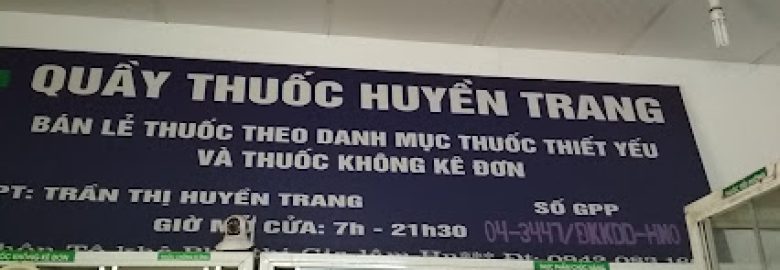 Quầy thuốc Huyền Trang