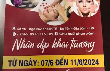 Spa phun xăm chu huế