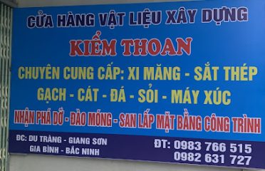 Vật liệu xây dựng kiểm Thoan