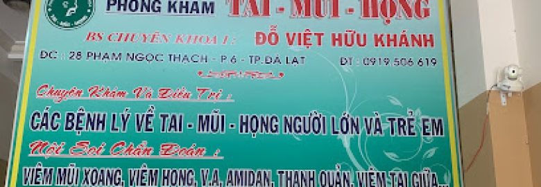 Phòng khám tai mũi họng BS Đỗ Việt Hữu Khánh