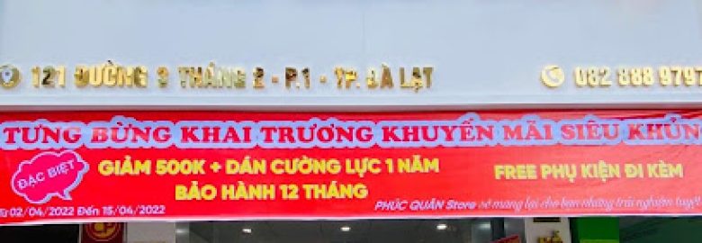 Phúc Quân Store – iPhone cũ giá rẻ Đà Lạt