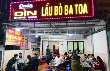 Quán lẩu bò Dìn