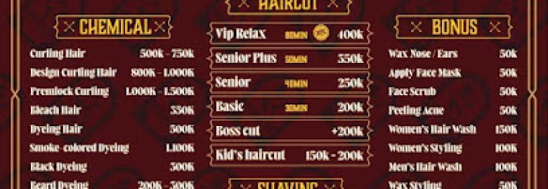 PUM BARBERSHOP – Classic Barbershop Hanoi