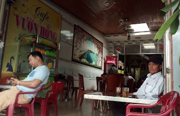 Quán cafe vườn hồng